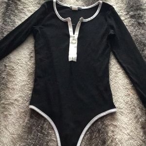 Zip up bodysuit